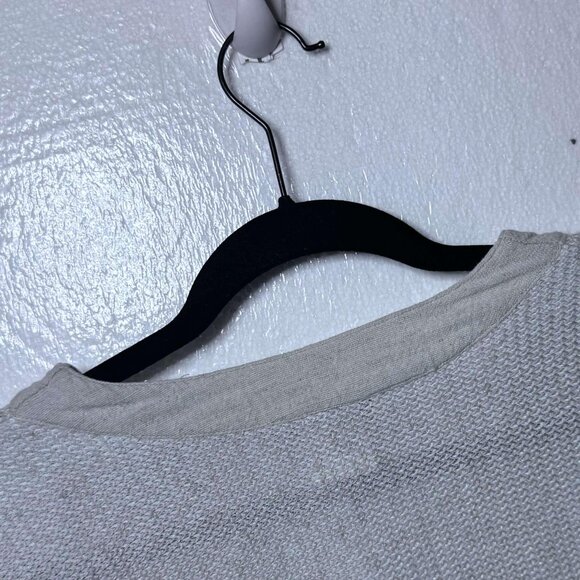 Vintage Cream Womens Size Medium Cotton Flax Blend Button Front Cardigan Sweater - Picture 8 of 10